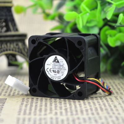 全新 FFB0412SHN 4028 4CM 厘米 双滚珠散热风扇 12V PWM