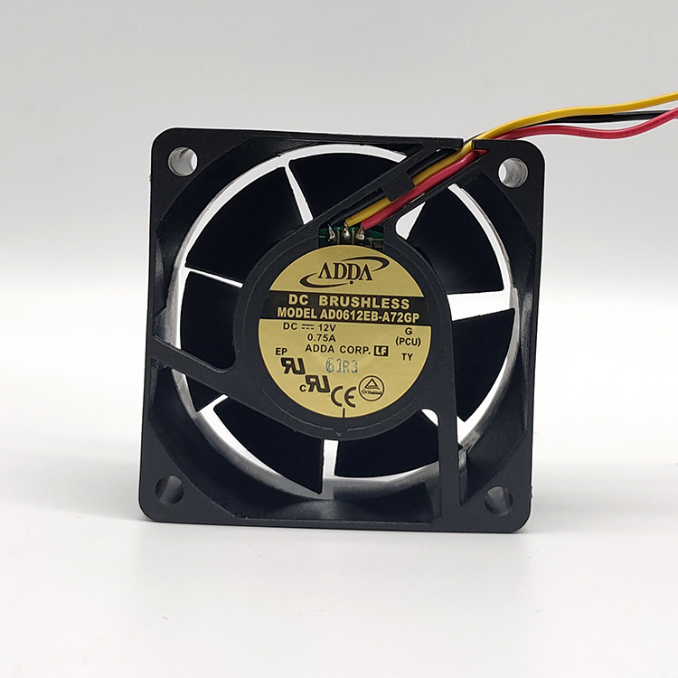 12V0.75A 6025 AD0612EB-A72GP 电源 大风量6cm散热风扇