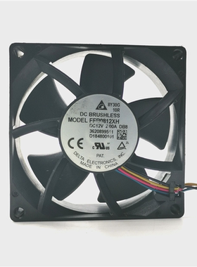 FFB0812XH  8025 12V 2A 4线PWM 服务器机箱暴力散热风扇