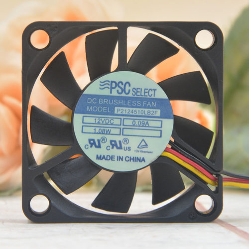 PSC罗克韦尔 P2124510LB2F 4.5cm 12v 0.09A 4510 交换机静音风扇