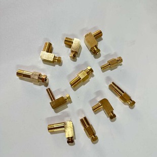 非标加长铜接头滑块油管卡套油路铜管尼龙管油嘴内卡直通 PD直通