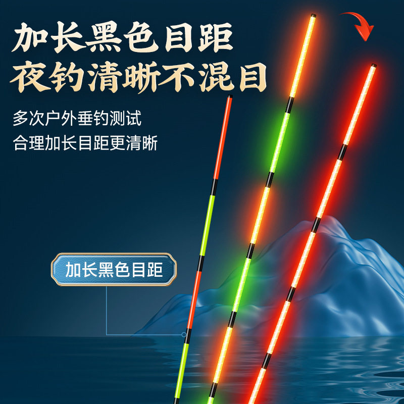 小凤仙低价位夜光漂咬钩变色大物水无影超亮醒目浮漂高灵敏鱼漂批