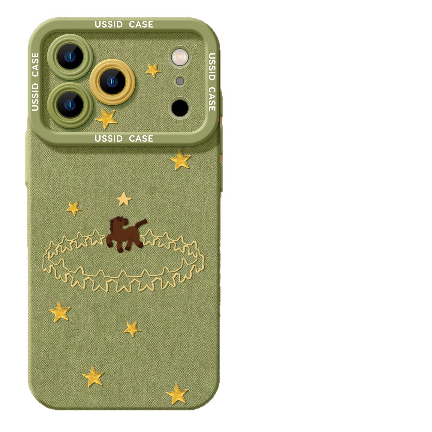 抹茶小马夏日手机壳适用iphone17苹果16promax硅胶15绿色14挂链套
