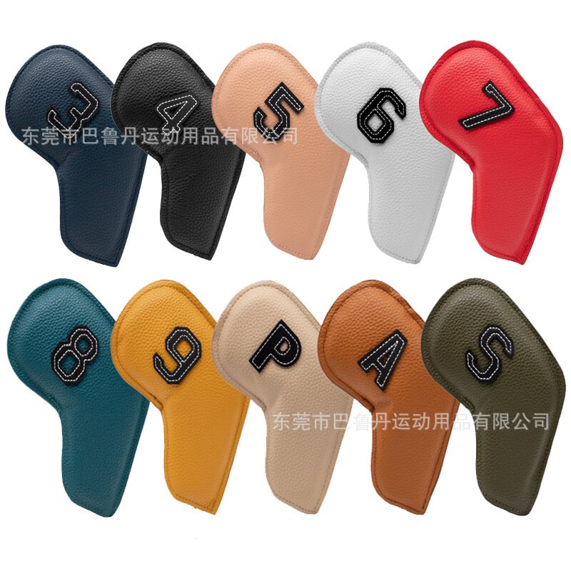 现货批发高尔夫铁杆套 多种款式球杆头保护套帽套 高尔夫球杆套