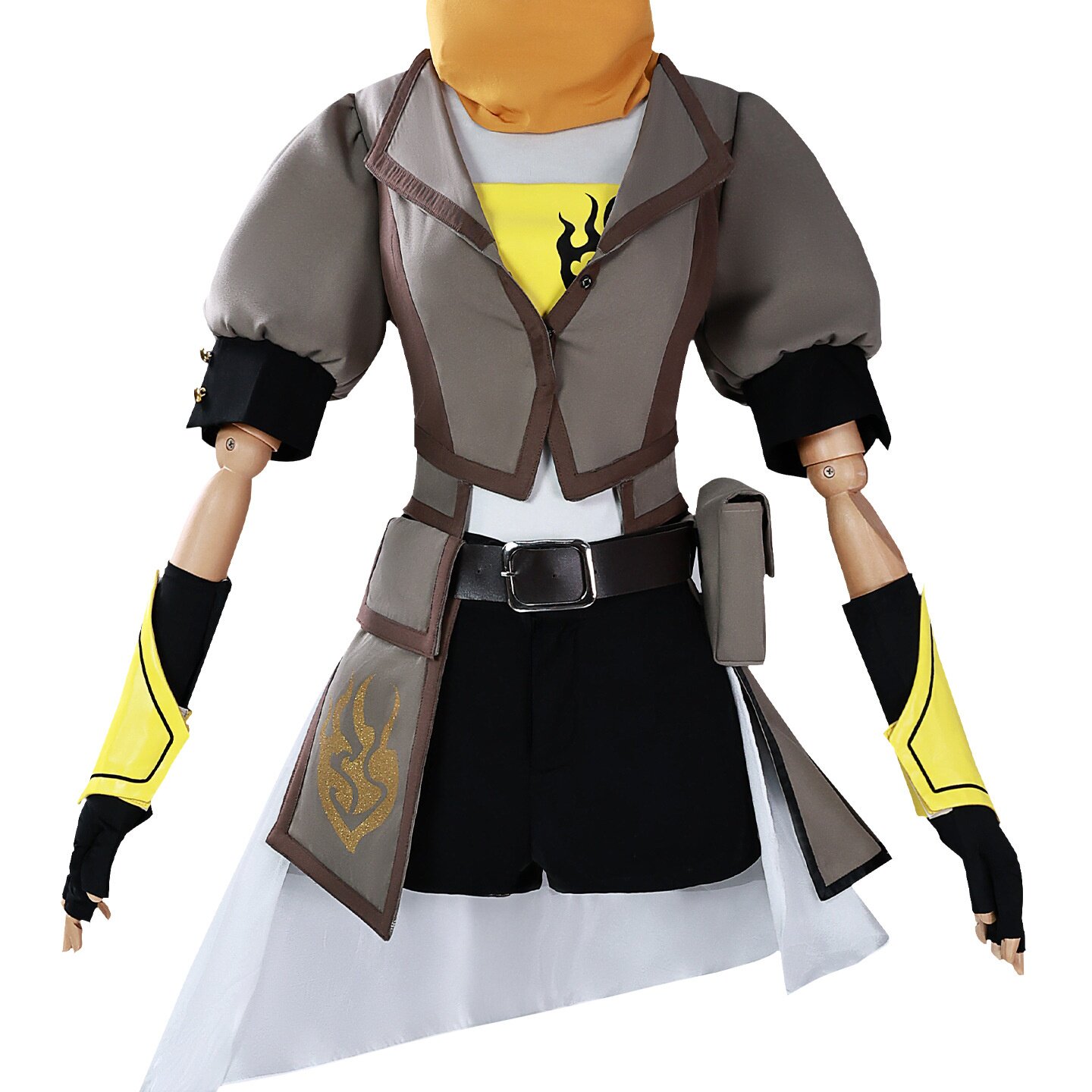 北水商贸四色战记黄cos服动漫RWBY阳小龙cosplay角色扮演服RWBY