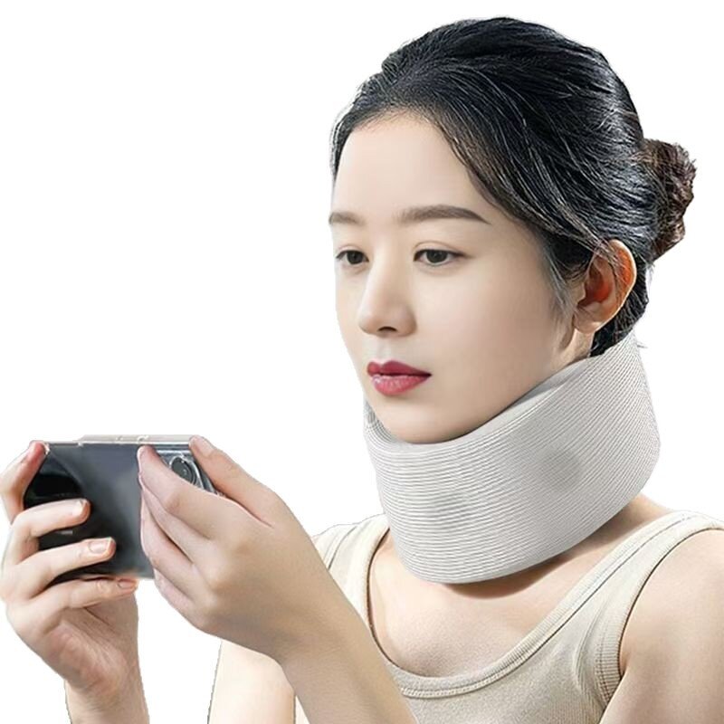 颈托防低头脖子前倾矫正器家用理疗牵引固定支撑颈椎护颈脖套