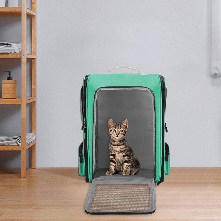 AIRUIDOG便携外出宠物包 折叠透气双肩户外宠物用品 狗狗猫咪背包