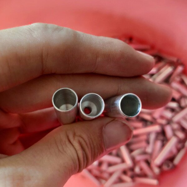 厂家直销外套铝座8mm外包各种箭杆通用铝座可换头弓箭配件