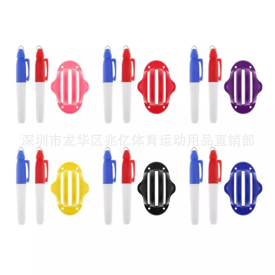高尔夫画线器 画球器 高尔夫划线器配笔套装 高尔夫球模具画线工