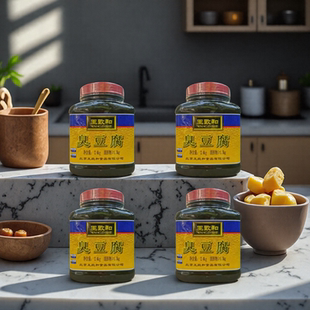 王致和臭豆腐2.4kg 4罐青方腐乳蘸料腌制火锅下饭菜臭鳜鱼腌制用