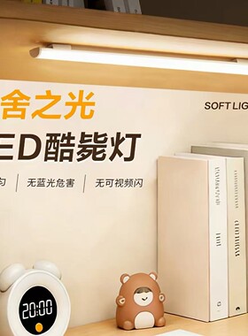 阅读台灯大学生学习专用寝室书桌磁铁吸附usb酷毙灯管led宿舍灯条