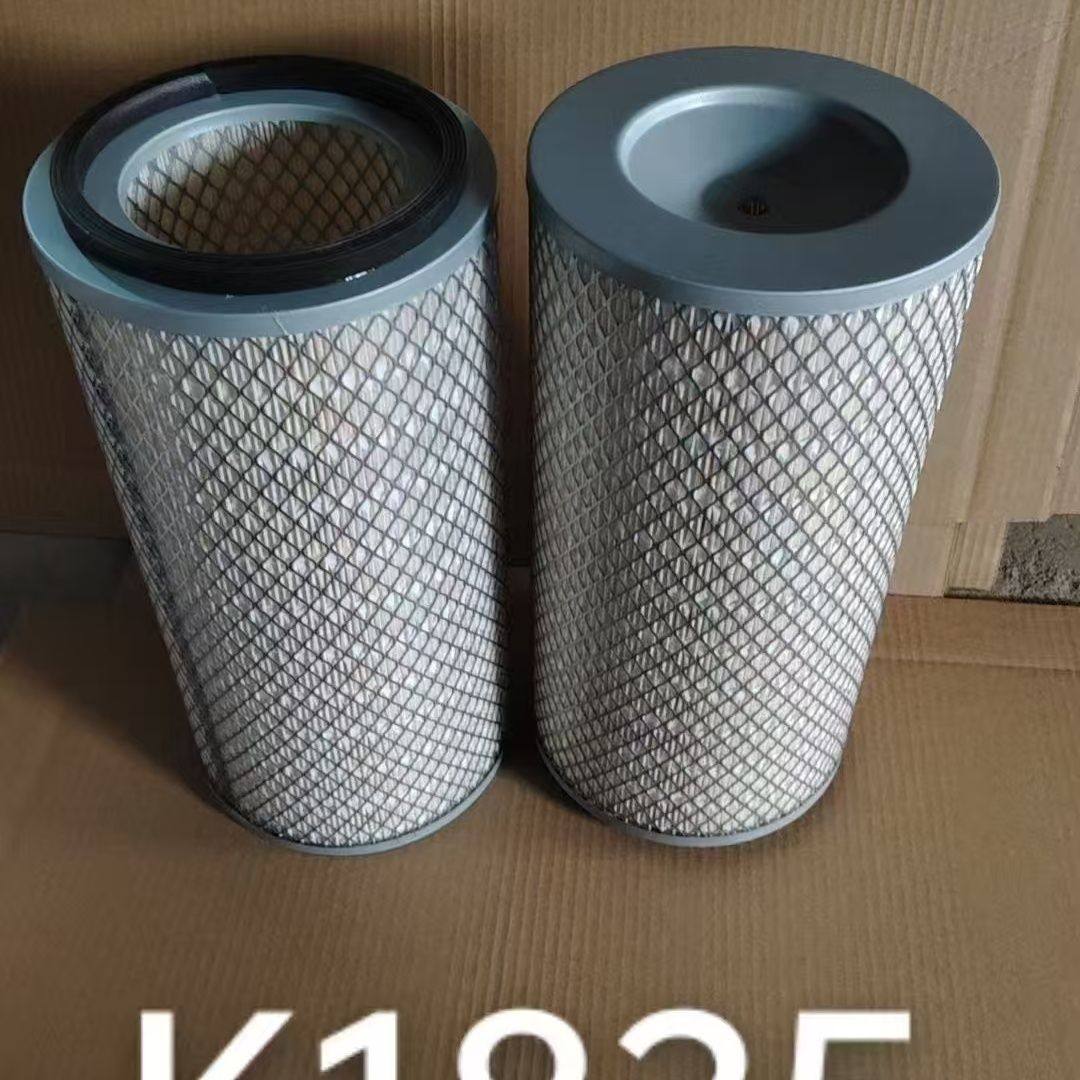 K1835B1铁盖适配发电机/农用车/工程设备空气滤芯S00012961+01