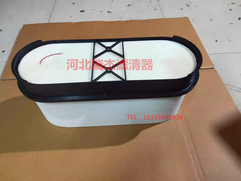 A0040947204空滤适配奔驰泵车消防车卡车蜂窝空气滤芯 奔驰4143滤