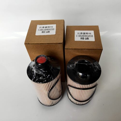 1105104E5233柴油粗滤11052045233柴油精滤适配江淮骏铃V6柴油格