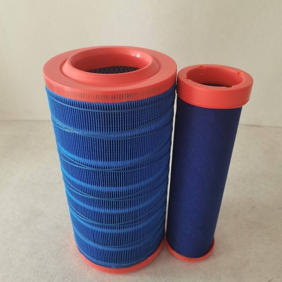 K1836U适配玉柴新劲工d7327装载机压路机空滤滤芯空气滤芯YK1835U