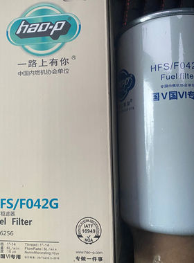 FS36256 燃油/水分离器 中国重汽 HOWO 豪沃轻卡 柴油滤清器滤芯