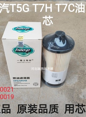 适配豪沃T5G油水滤芯重汽豪沃T7HT7C柴油滤芯FS20021/FS20020柴滤