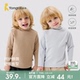 童泰宝宝打底衫 春秋婴儿衣服男女童休闲外出T恤儿童高领翻领上衣