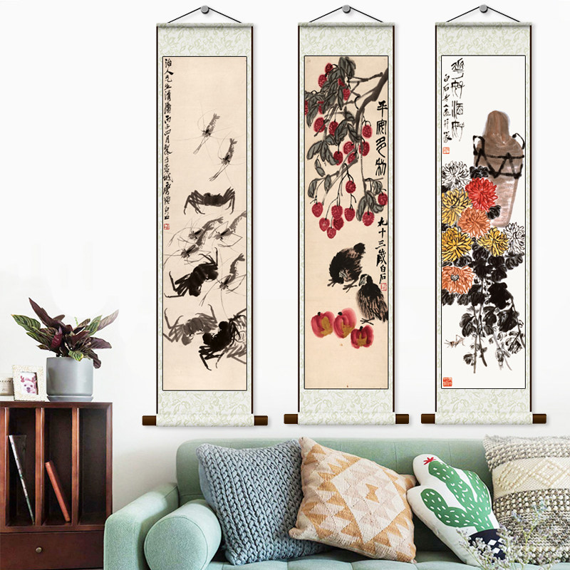 高清微喷齐白石装饰画
