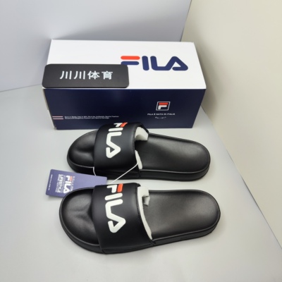 【狂欢价】FILA/斐乐 Drifter 轻便  橡胶底 沙滩 一字 拖鞋