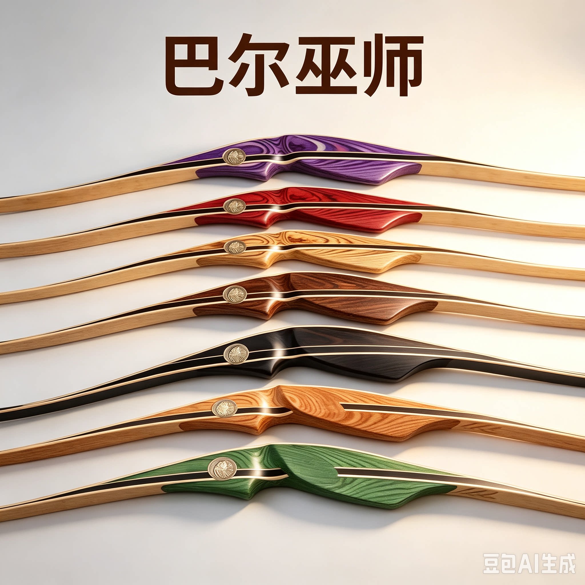 巴尔巫师弓三角长弓一体弓