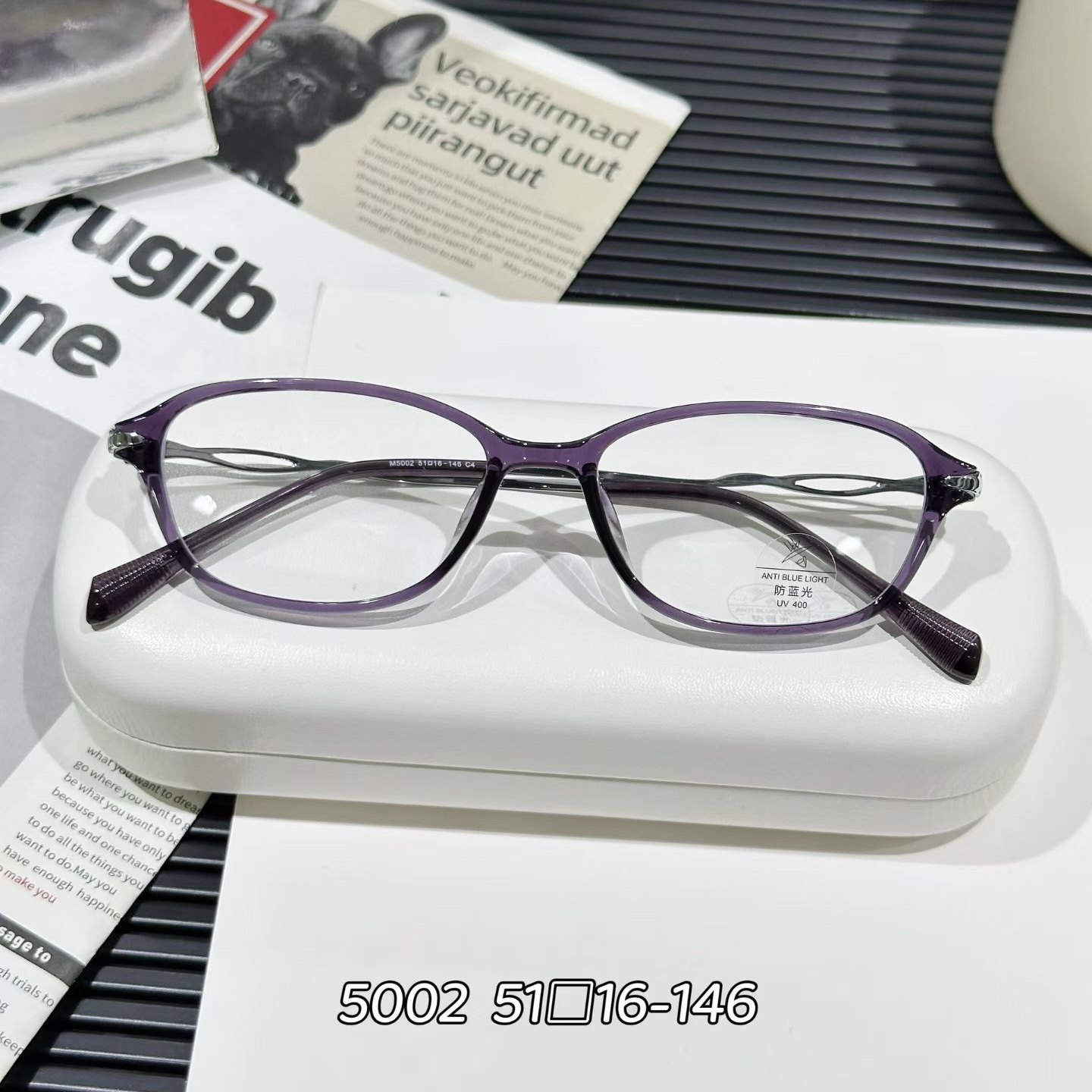 复古小方框眼镜近视女度数可配高级感防蓝光防辐射素颜眼框镜架