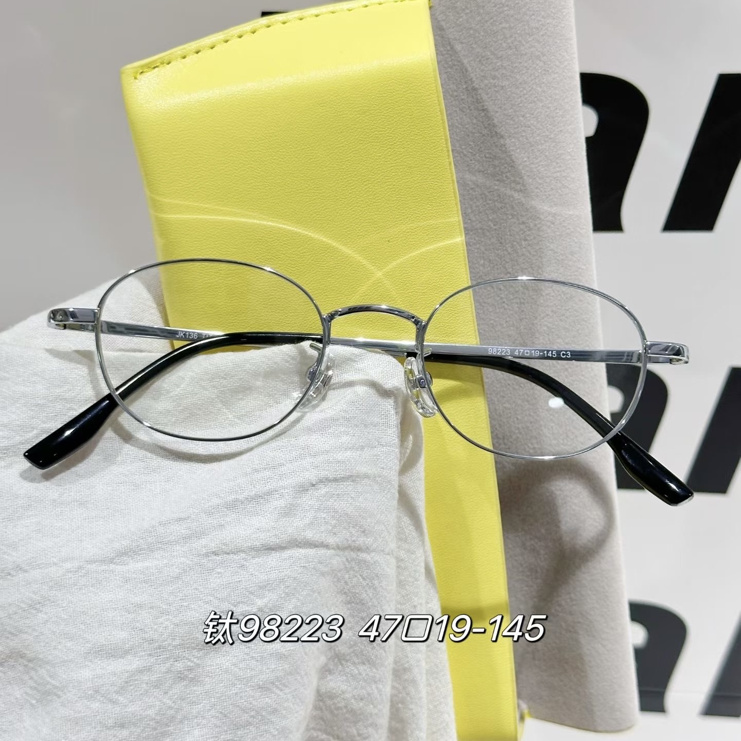 小框超轻眼镜女近视可配度数防蓝光高级感显脸小平光玳瑁眼睛镜架