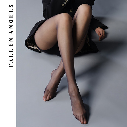 凡洛纪「薄雾」0.01丝滑性感黑丝袜夏季超薄隐形透明FA