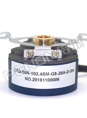 原装ZKD-56N-102.4BM-G8-26A-B-D-0.5m-3m-0.4m伺服编码器-56N1
