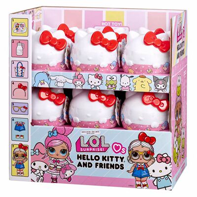 正品LOL惊喜拆拆球Hello Kitty盲盒娃娃女孩玩具礼物玩偶摆件现货