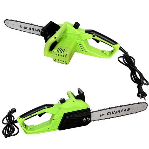 220V16英寸电链锯有线链锯便携式手持电链锯伐木家用野外锯木机