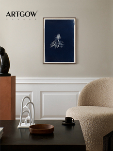 沙岩艺术纸装置画《一束》现代简约客厅卧室玄关挂画酒店会所壁画