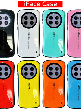 iFace适用华为Mate50Pro手机壳防摔镜面mate50e保护壳全包套韩风Mate40保护套小蛮腰光面mate30pro壳鼎桥M40