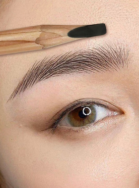纹绣师专业用眉笔防水防麻硬芯定型画线条设计野生眉根根分明立体