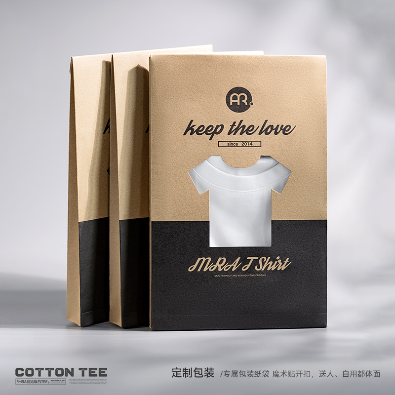 【福利白T】MRA男装精梳棉短袖