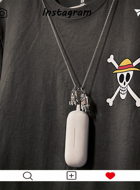 简约链条适用华为Freebuds3i保护套无线蓝牙荣耀flypods3耳机壳