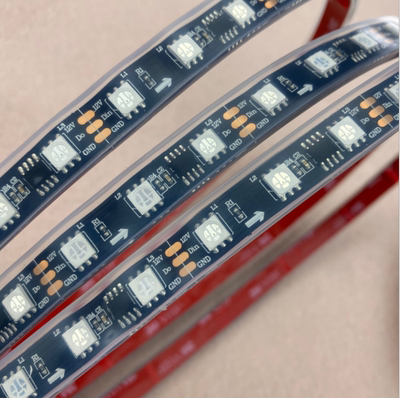 WS2811数码 RGB5050 12V10段30灯每米可接控台麦爵士LED全彩灯带