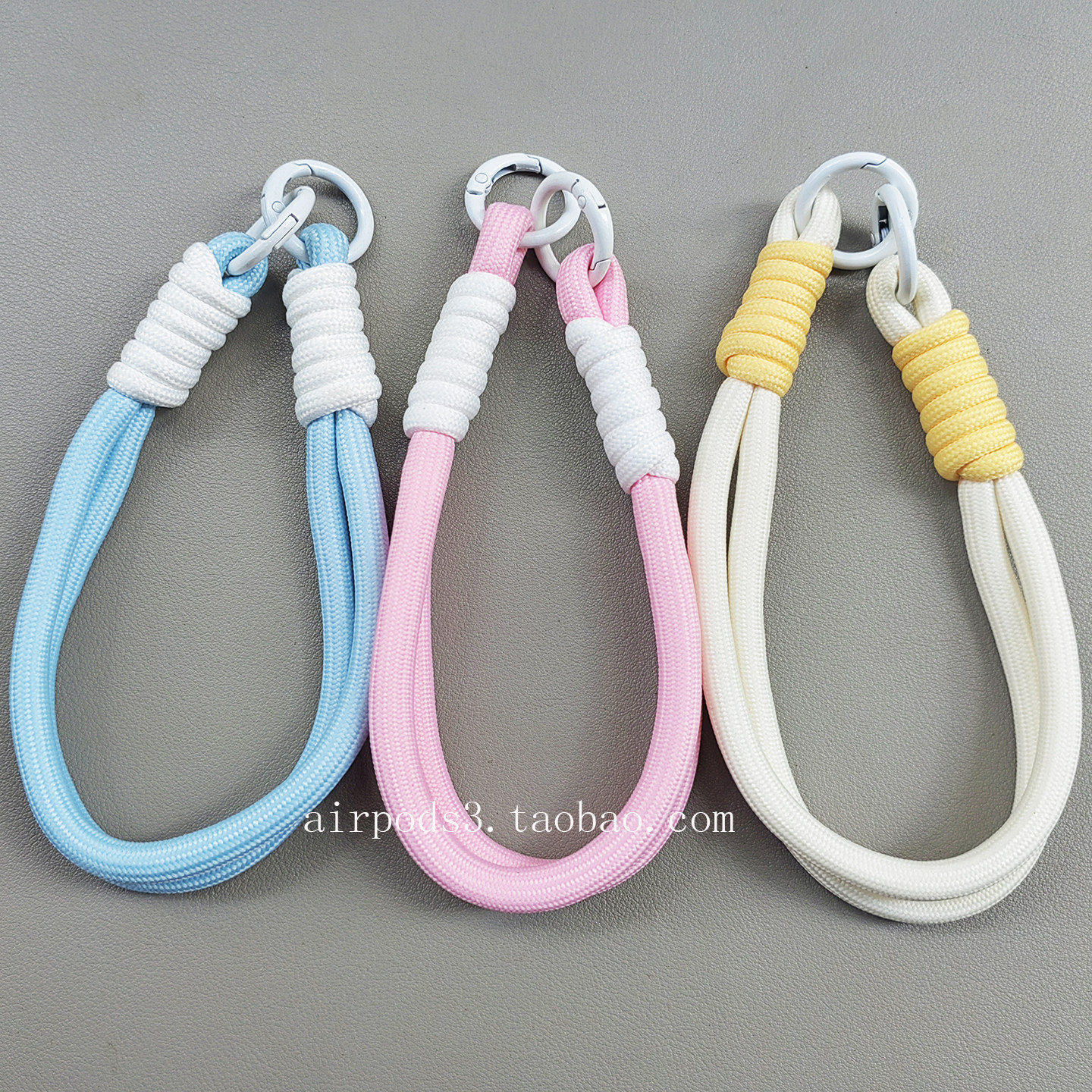 拼色手机挂绳编织挂件ccd水杯挂饰短款手腕手绳包包手机壳撞色女,3C数码配件,手机挂件/手机链,淘宝优惠券,粉丝福利购,淘宝优惠卷