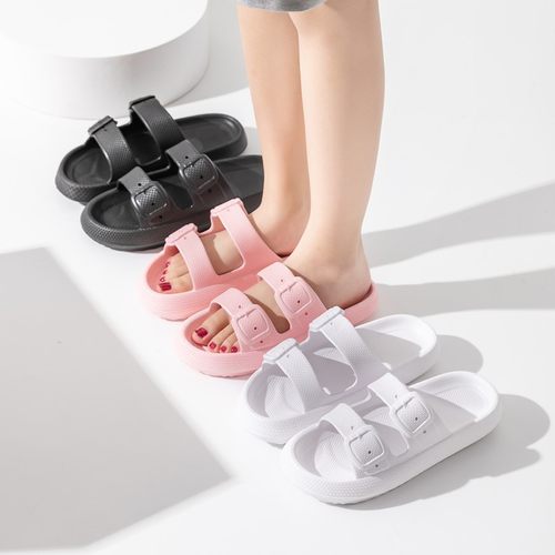 拖鞋黑色泡沫防滑凉鞋