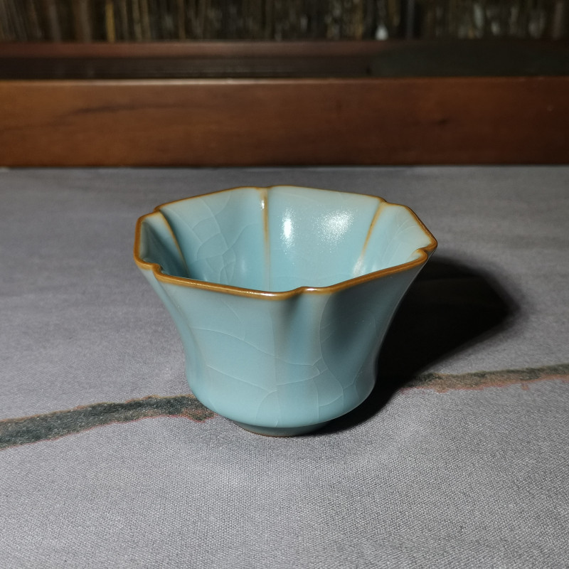 陶瓷台湾汝窑功夫茶具图片