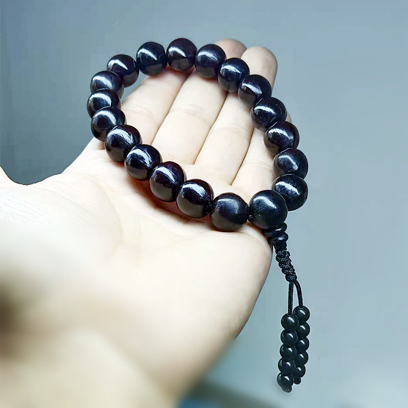 精品野生木患子佛珠无患子菩提子手持念珠静心把玩念佛