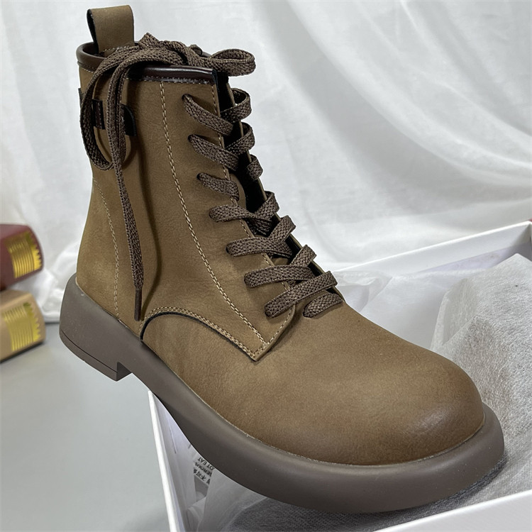 软牛皮！2025秋冬加绒切尔西女复古后拉链真皮圆头马丁靴休闲短靴,女鞋,马丁靴,淘宝优惠券,粉丝福利购,淘宝优惠卷