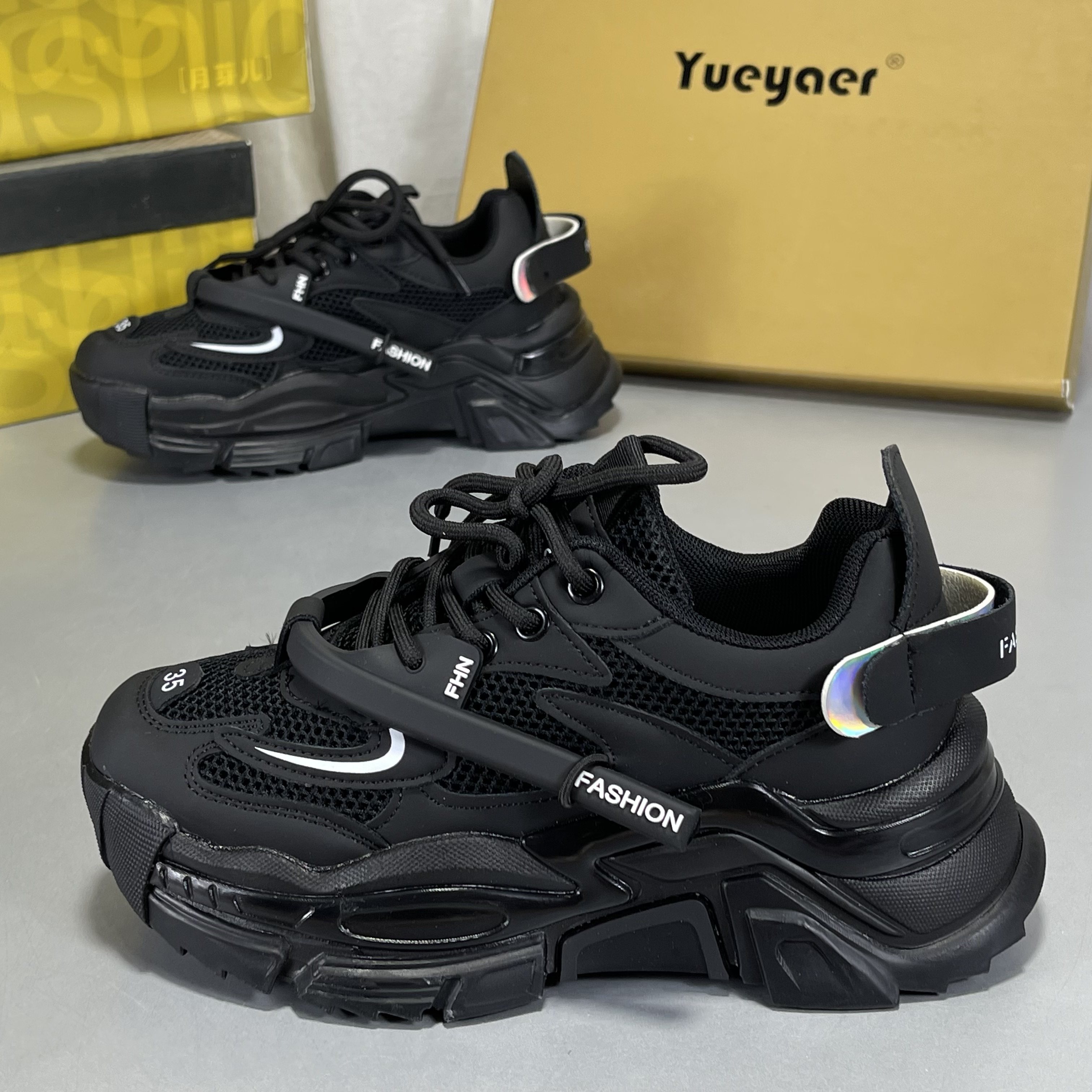 月芽儿正品断码清仓牛皮老爹鞋女小个子百搭厚底真皮运动鞋休闲鞋,女鞋,老爹鞋,淘宝优惠券,粉丝福利购,淘宝优惠卷