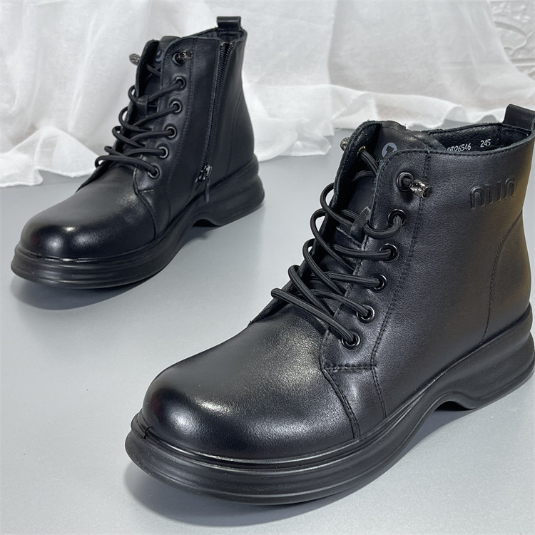 品牌清仓头层牛皮厚底马丁靴拉链秋冬加绒圆头休闲百搭真皮短筒靴,女鞋,马丁靴,淘宝优惠券,粉丝福利购,淘宝优惠卷