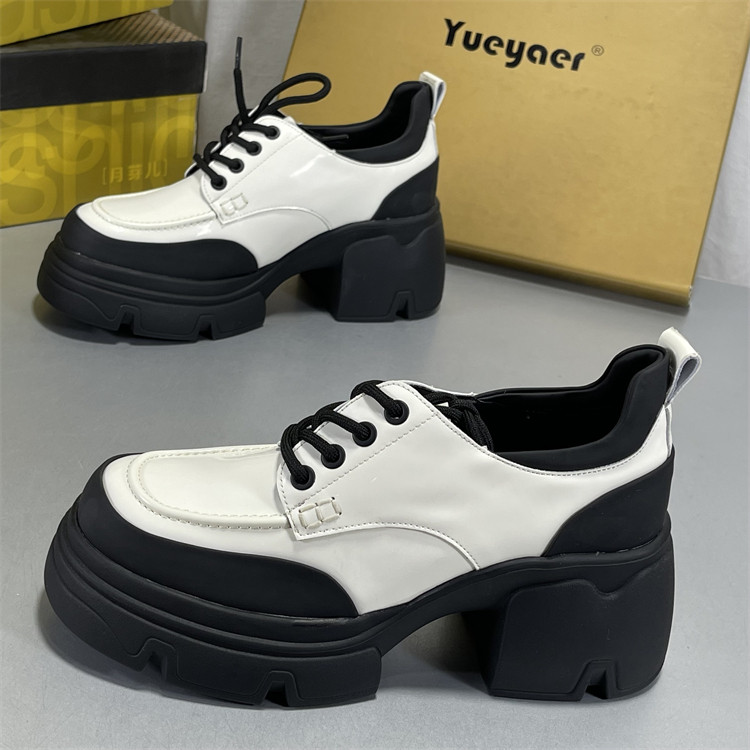 月芽儿厚底乐福鞋女羊漆皮2026新款春秋百搭增高休闲复古真皮单鞋,女鞋,乐福鞋（豆豆鞋）,淘宝优惠券,粉丝福利购,淘宝优惠卷