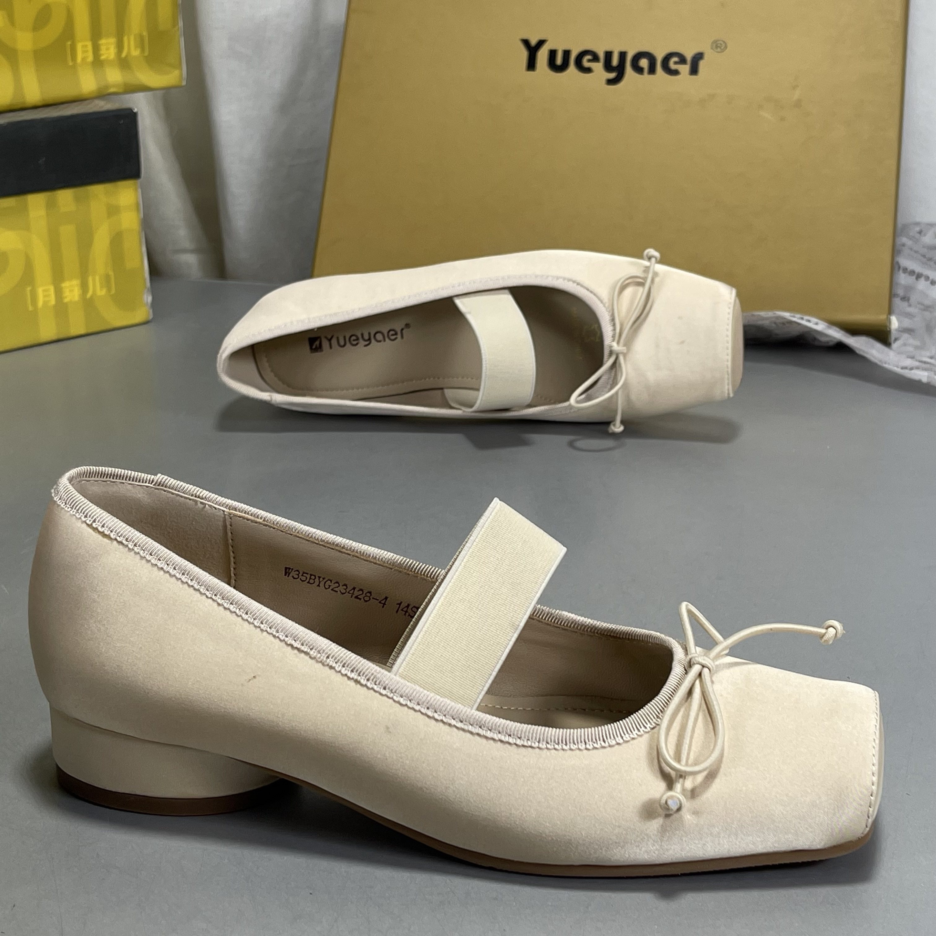 月芽儿正品撤柜法式复古芭蕾舞鞋中跟粗跟猪鼻子粗跟鞋玛丽珍鞋女,女鞋,玛丽珍鞋,淘宝优惠券,粉丝福利购,淘宝优惠卷