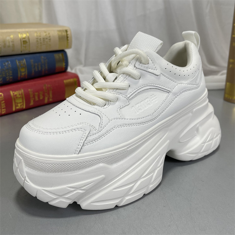 真皮老爹鞋2026春秋新款厚底运动休闲轻便透气舒适时尚百搭小白鞋,女鞋,时尚休闲鞋,淘宝优惠券,粉丝福利购,淘宝优惠卷