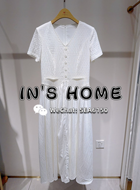 卡芙芮专柜正品 国内代购2025夏 高级气质连衣裙5B315116-679