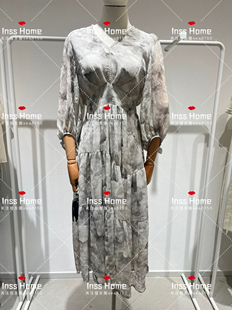 代购 连衣裙1242260086 MixMax24夏季 中袖 1249 新品 国内专柜正品