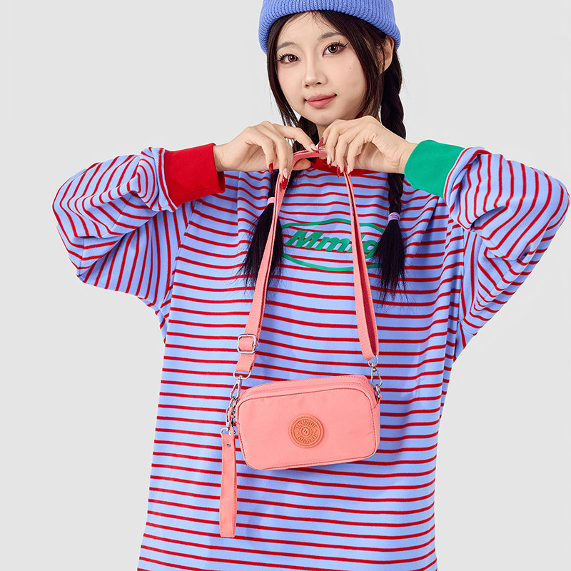 手机包女斜挎包迷你小包包新款手腕包零钱包手拿包防水手拎包多层